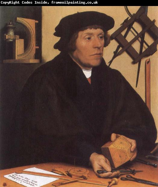 HOLBEIN, Hans the Younger Portrait of Nikolaus Kratzer,Astronomer